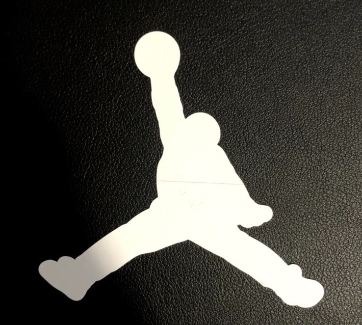 Air Jordan Gold Jumpman Logo Sticker 3.25"