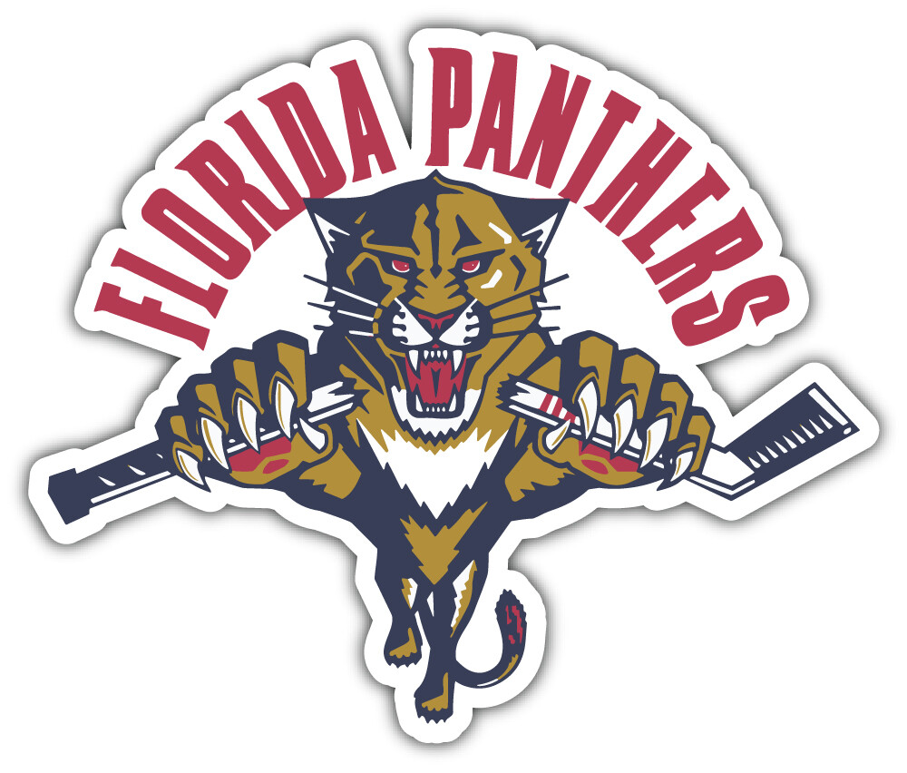 Florida Panthers NHL Car Bumper Sticker Decal ID:2 "SIZES"