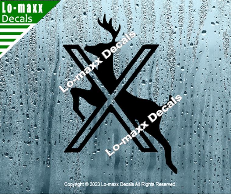 Deer Kill Markings Hunting Trophy Truck SUV Premium Quality Die Cut Vinyl Decal
