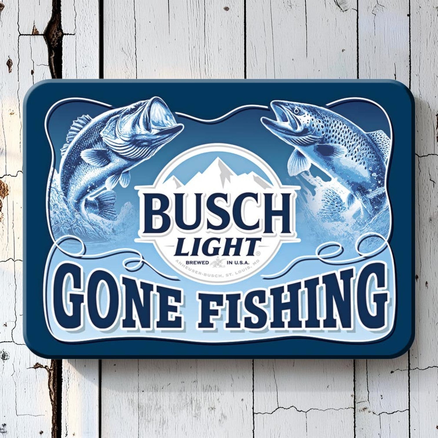 Busch Light Gone Fishing Magnet