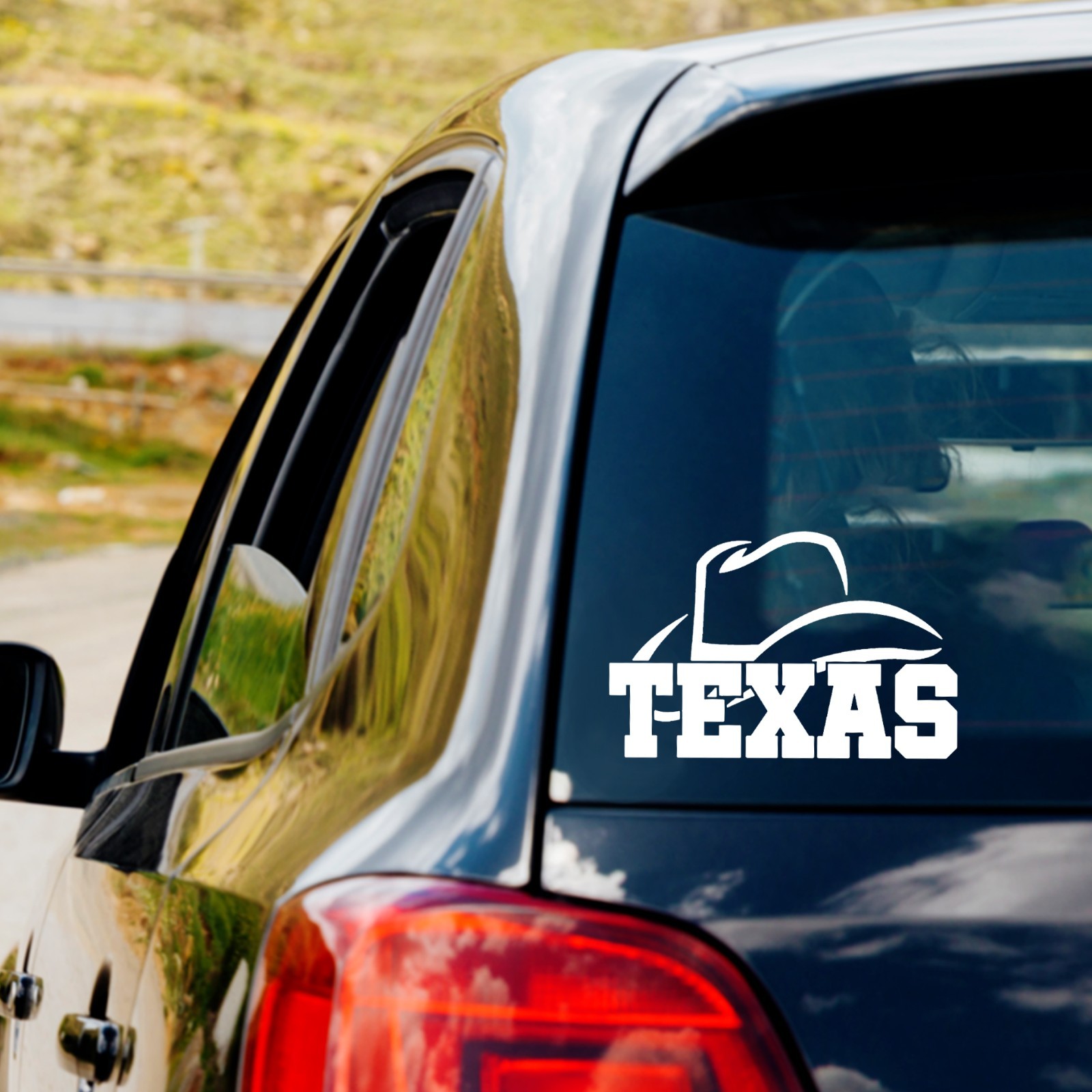 Texas Vinyl Decal Sticker Car Truck Window Laptop Sticker Cowboy Hat