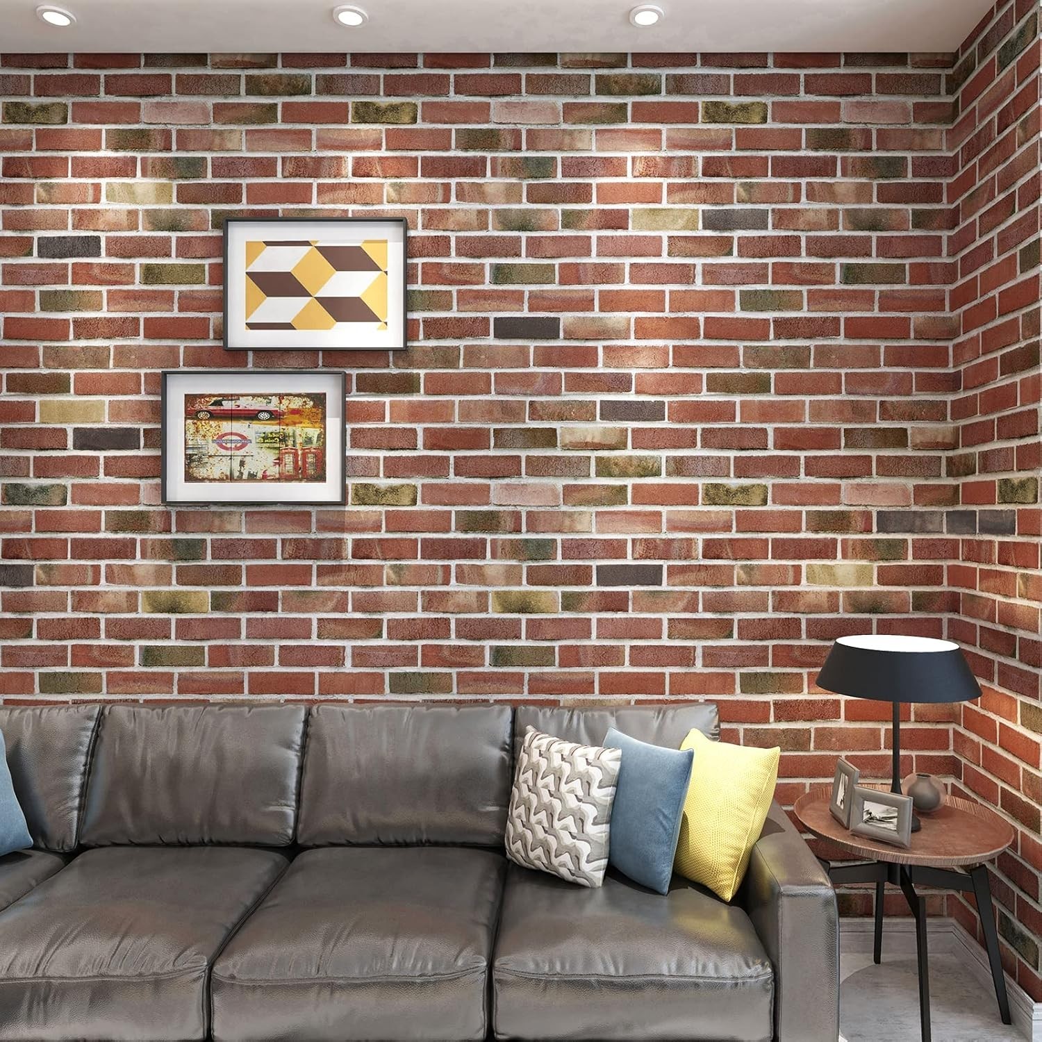 Self Adhesive Waterproof Foam Wallpaper x10