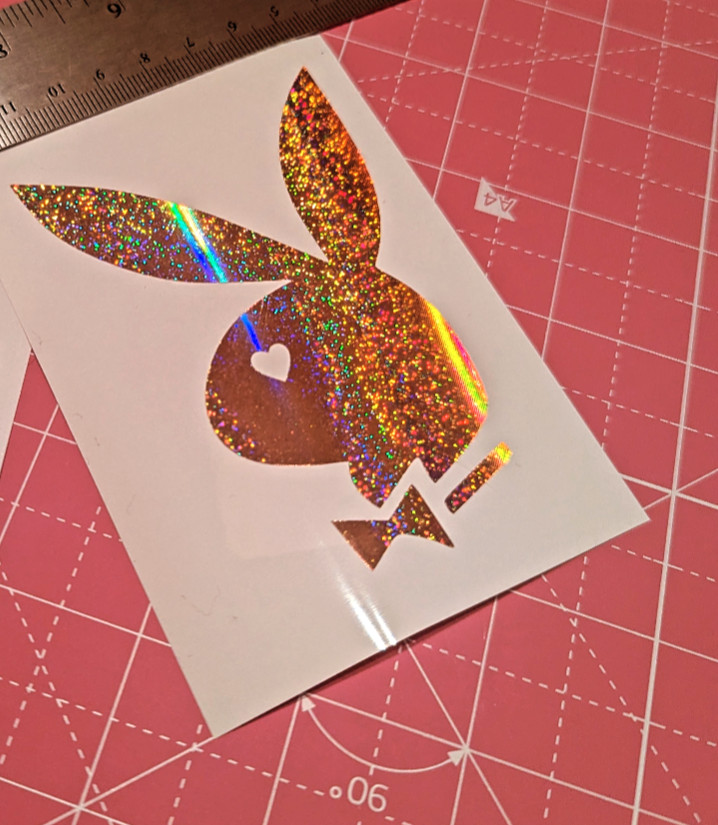 Heart eye Playboy / playgirl Decal Sticker – (Video Game Console Car Laptop PC T