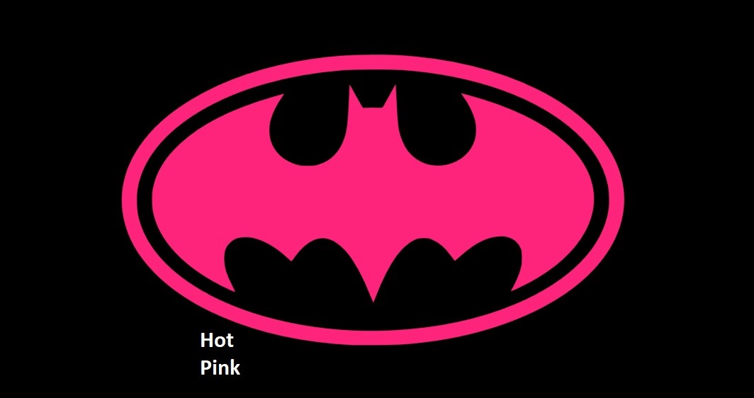 Die cut Vinyl BATMAN LOGO Car Truck Decal Sticker Gift Laptop Comic Dark Knight