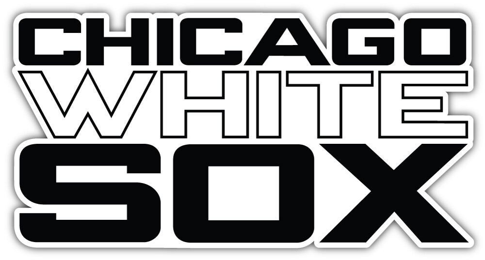 Chicago White Sox MLB Baseball Sport Logo Car Bumper Sticker Decal "SIZES"