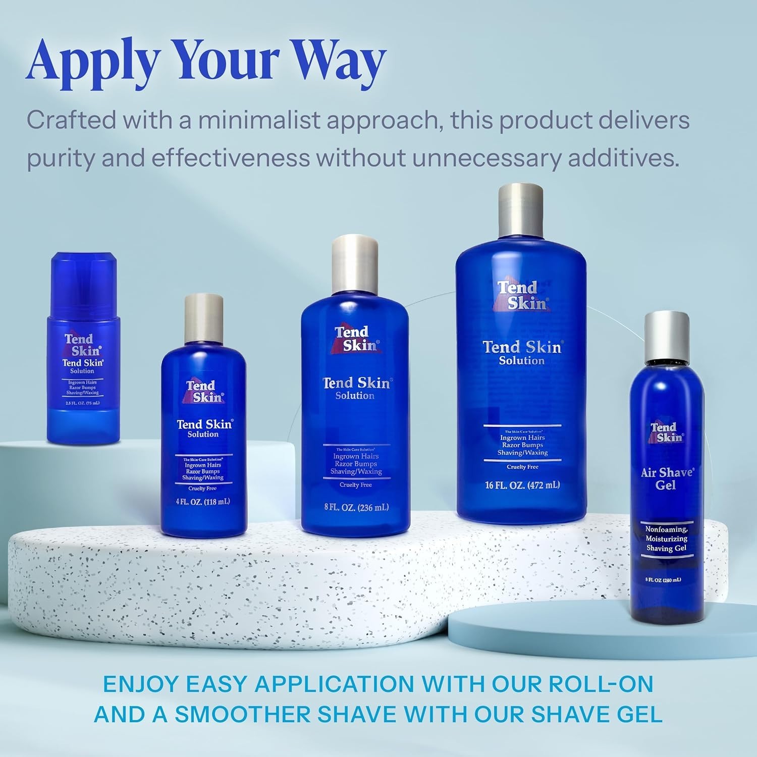 Solution for Unsightly Razor Bumps, Ingrown Hair and Razor Burns, Post Shaving a
