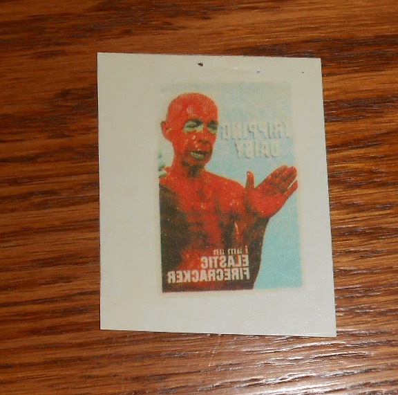 Tripping Daisy Tattoo Card Promo 2×1.75 I Am an Elastic Firecracker RARE