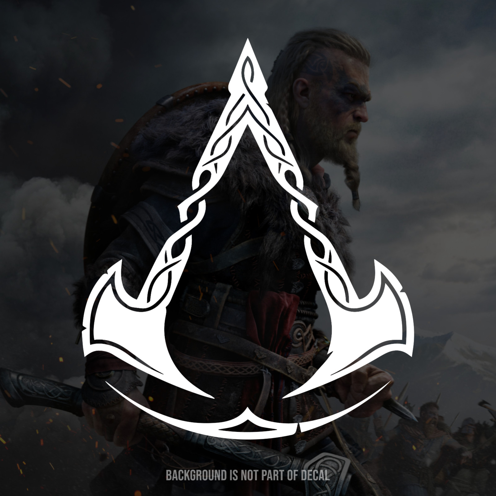Assassin's Creed Valhalla Vinyl Decal Sticker