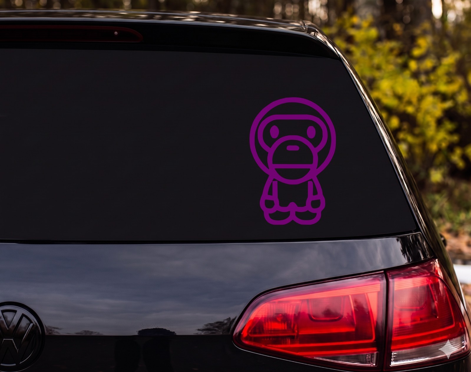 Baby Milo Bathing Ape Die Cut Vinyl Decal JDM Car Laptop | Streetwear Gift