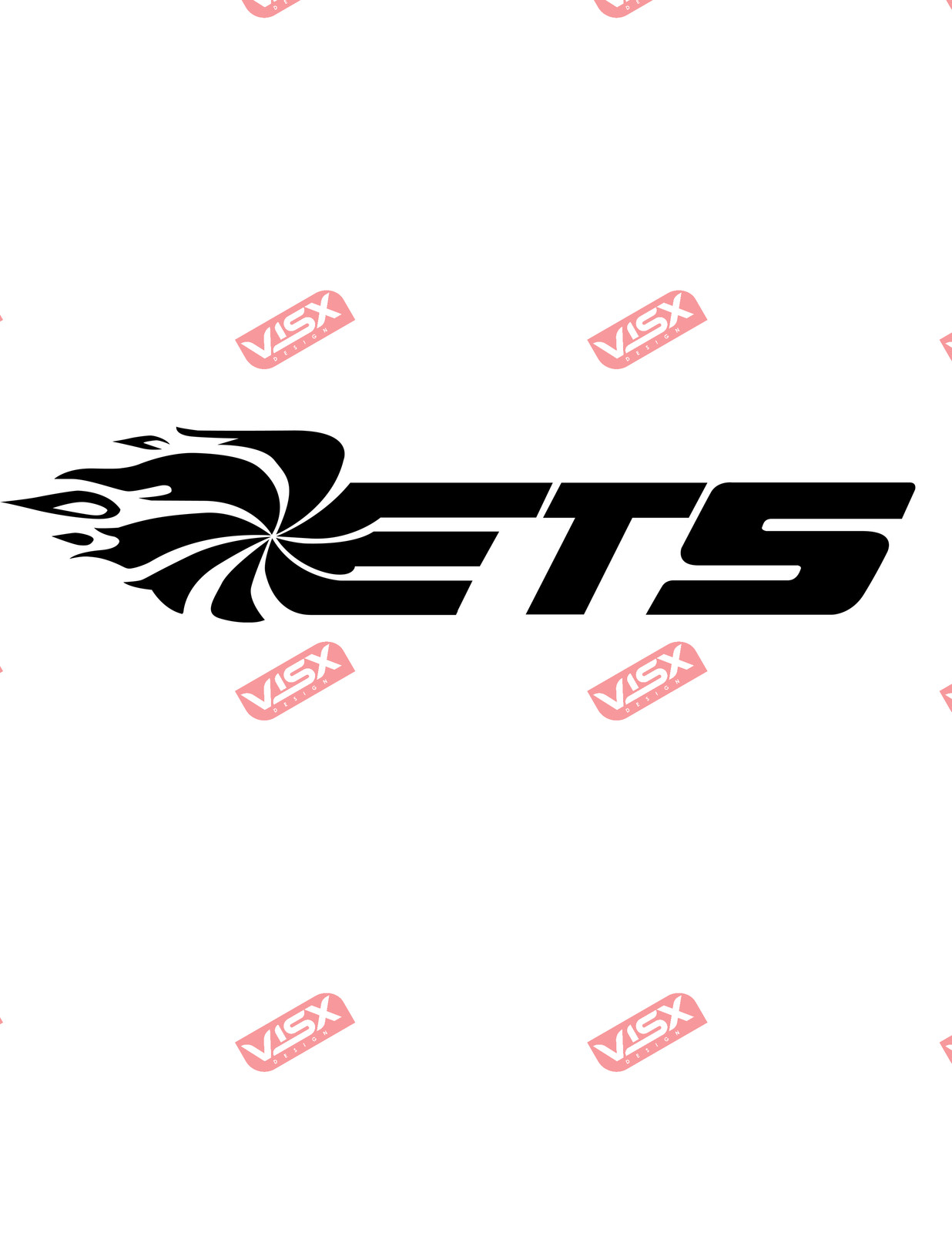 Decal ETS Logo Sticker Vinyl Graphic Vehicle Car Truck Window Bumper Art Custom