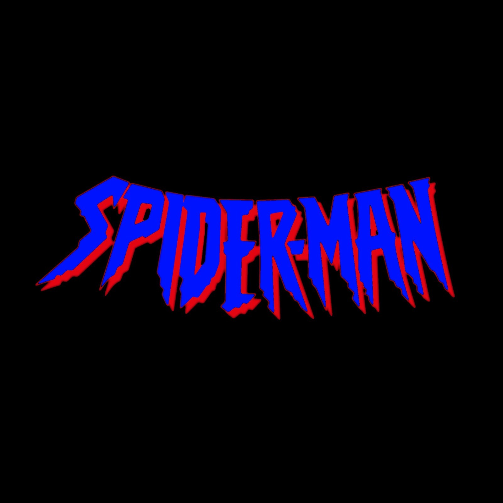 Spider-Man The Animated Series Title Sticker Vinyl Decal