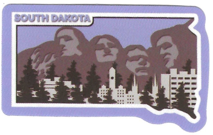 US States Vinyl Decal Set of 50