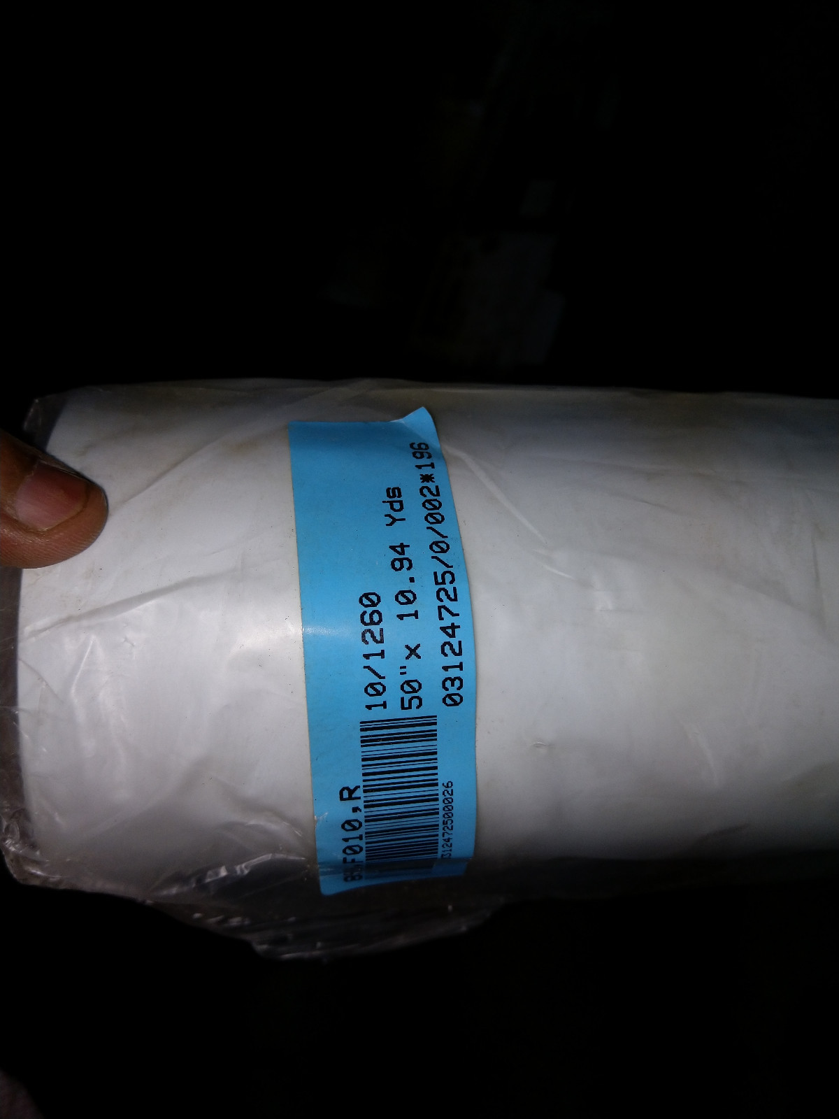Oracal 8500-010 White Wrap Vinyl Translucent Calendered Film Size: 50"X10.94 Yds