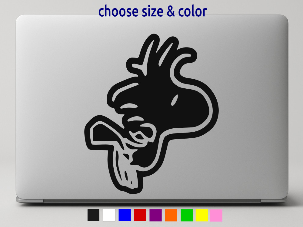 WOODSTOCK from PEANUTS SNOOPY Vinyl Decal Wall Car Sticker CHOOSE SIZE COLOR
