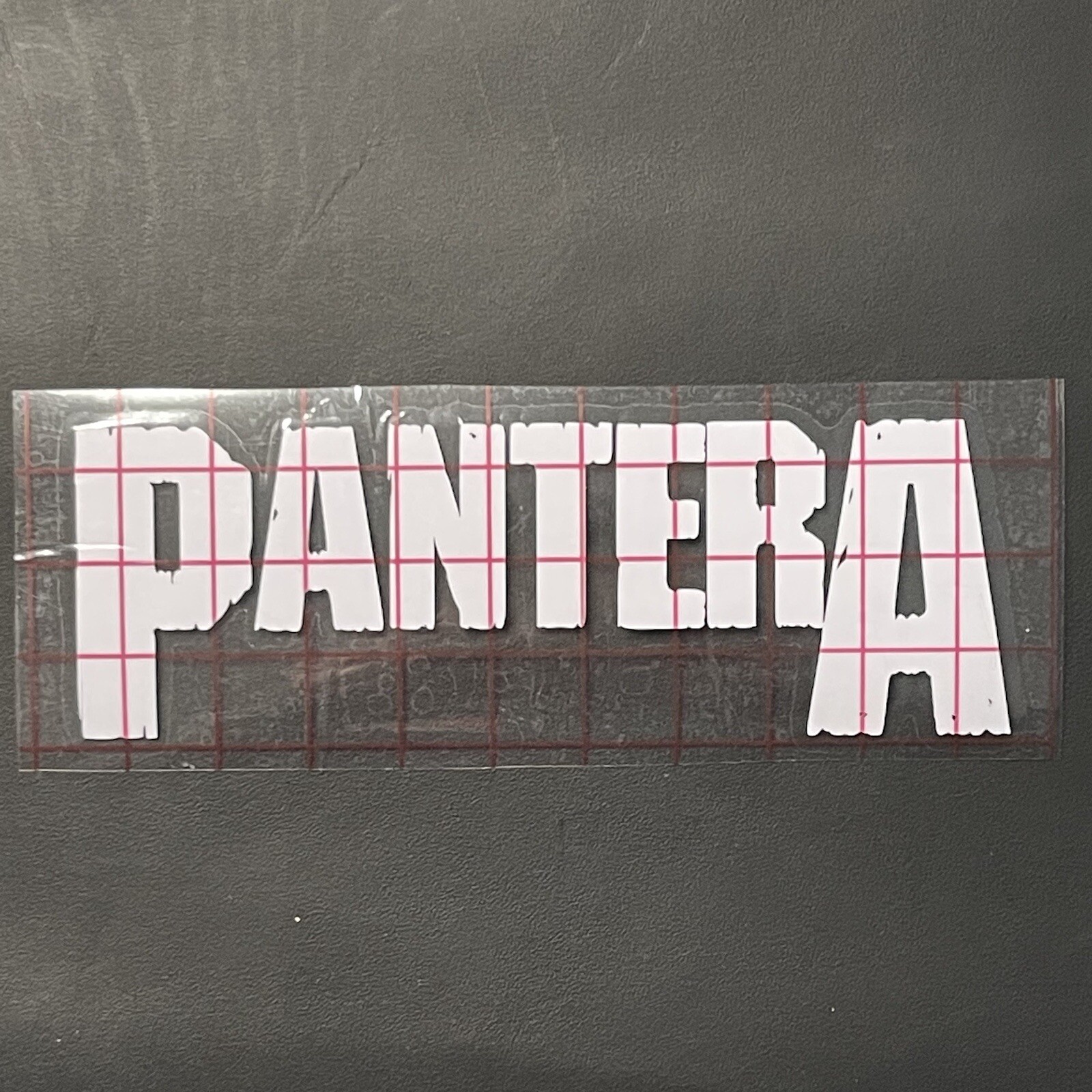 Pantera Vinyl Logo Sticker Decal Heavy Metal Band Car Bumper White Zombie Rob