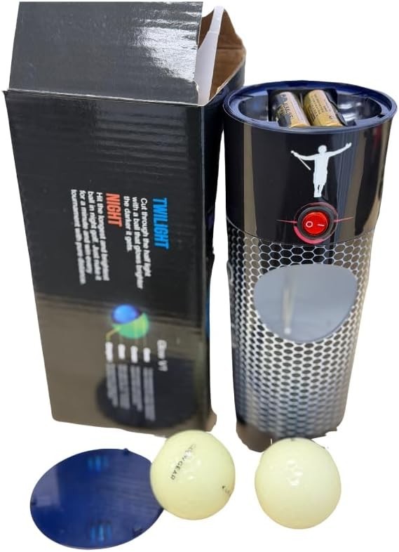 Golf GlowV1 Rechargeable Light Up Golf Balls, Ultra Luminous with 9…