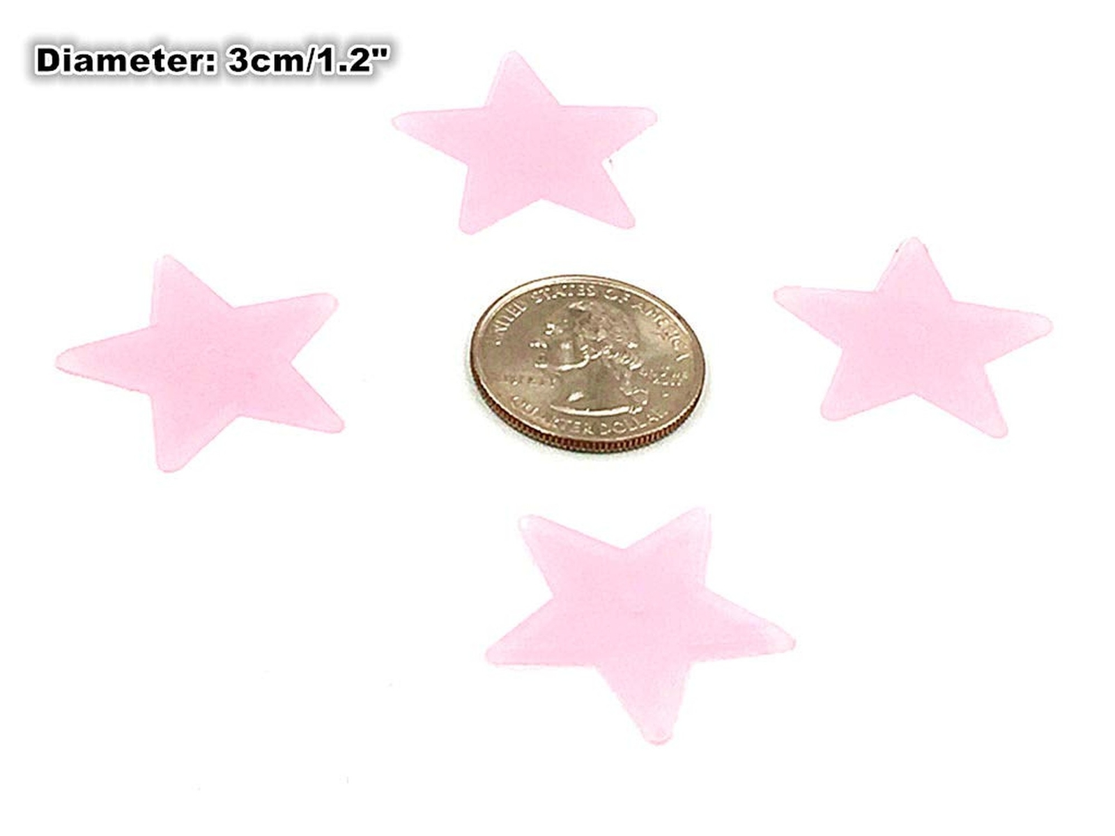 Glow in The Dark Stars Sticker Luminous Stars Wall Ceiling Pasters(100pcs,Pin…