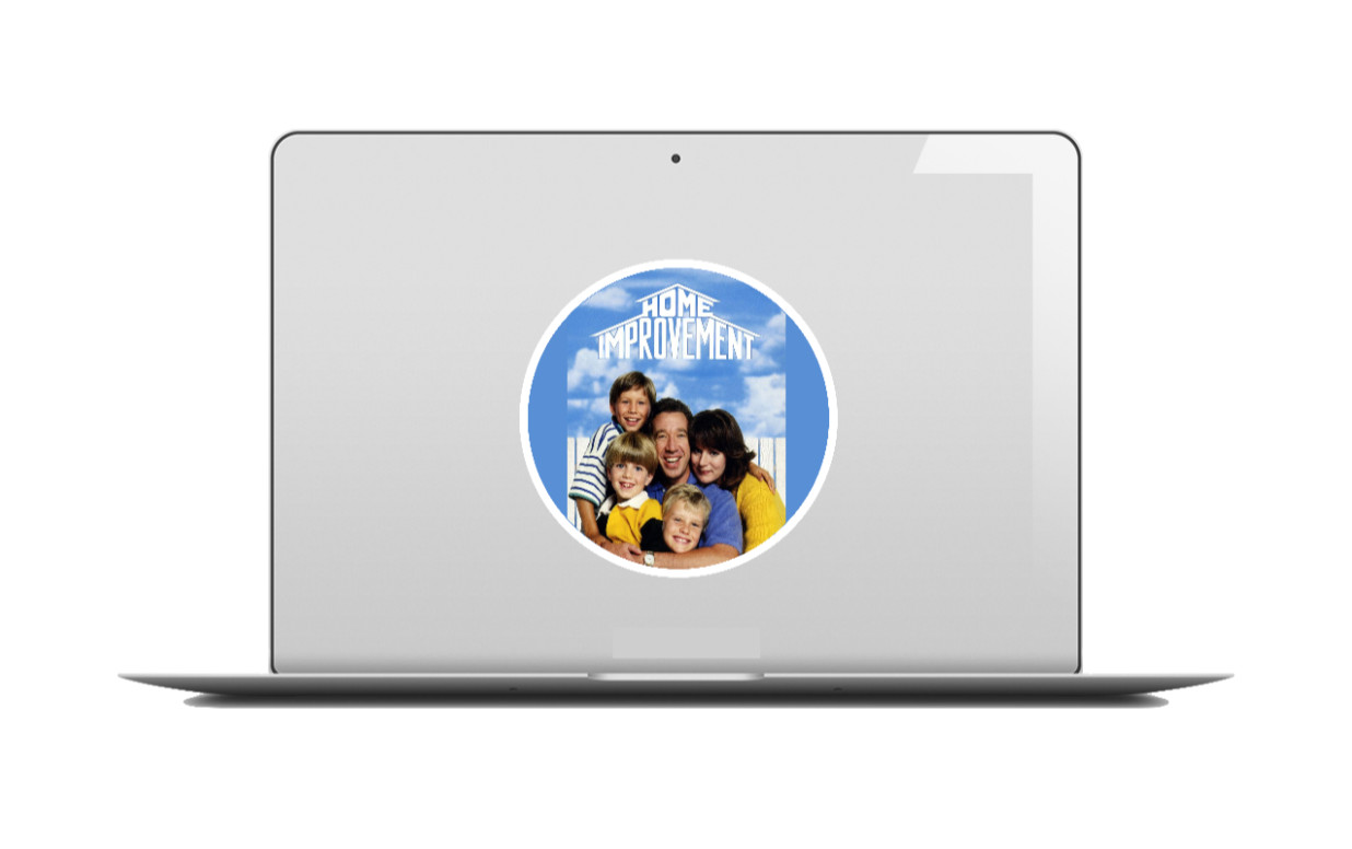 Home Improvement 4" Vinyl Decal Handcrafted Laptop Decor Vehicle Cooler Mug 252
