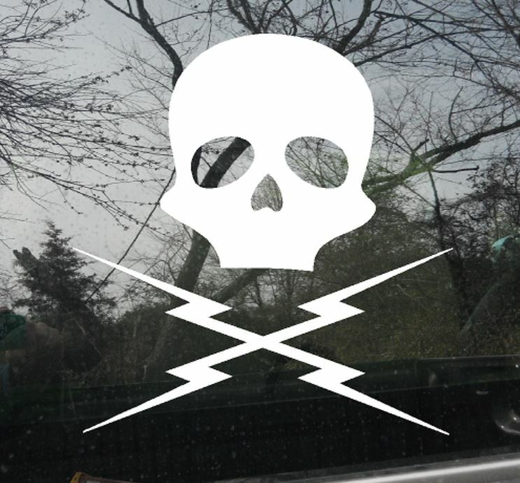 Death Proof Various Sizes & Colors Durable High Performance Die Cut Vinyl Decal