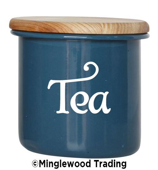 TEA Vinyl Sticker – Kitchen Organization Label – Die Cut Decal – Bags – Swash