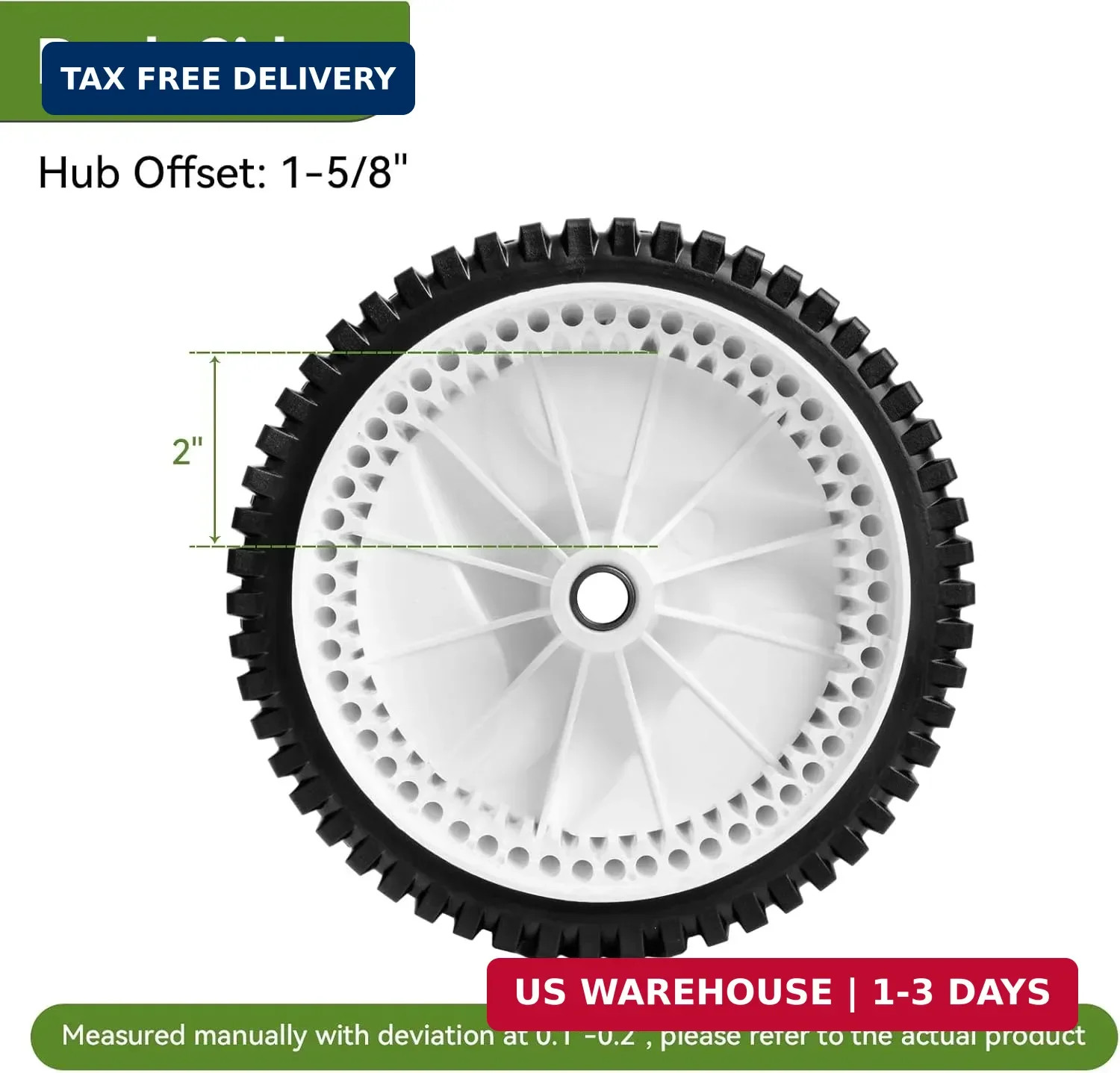 532403111 Front Drive Wheels Fit for Craftsman Mower – 194231X427 Front Tires Wh