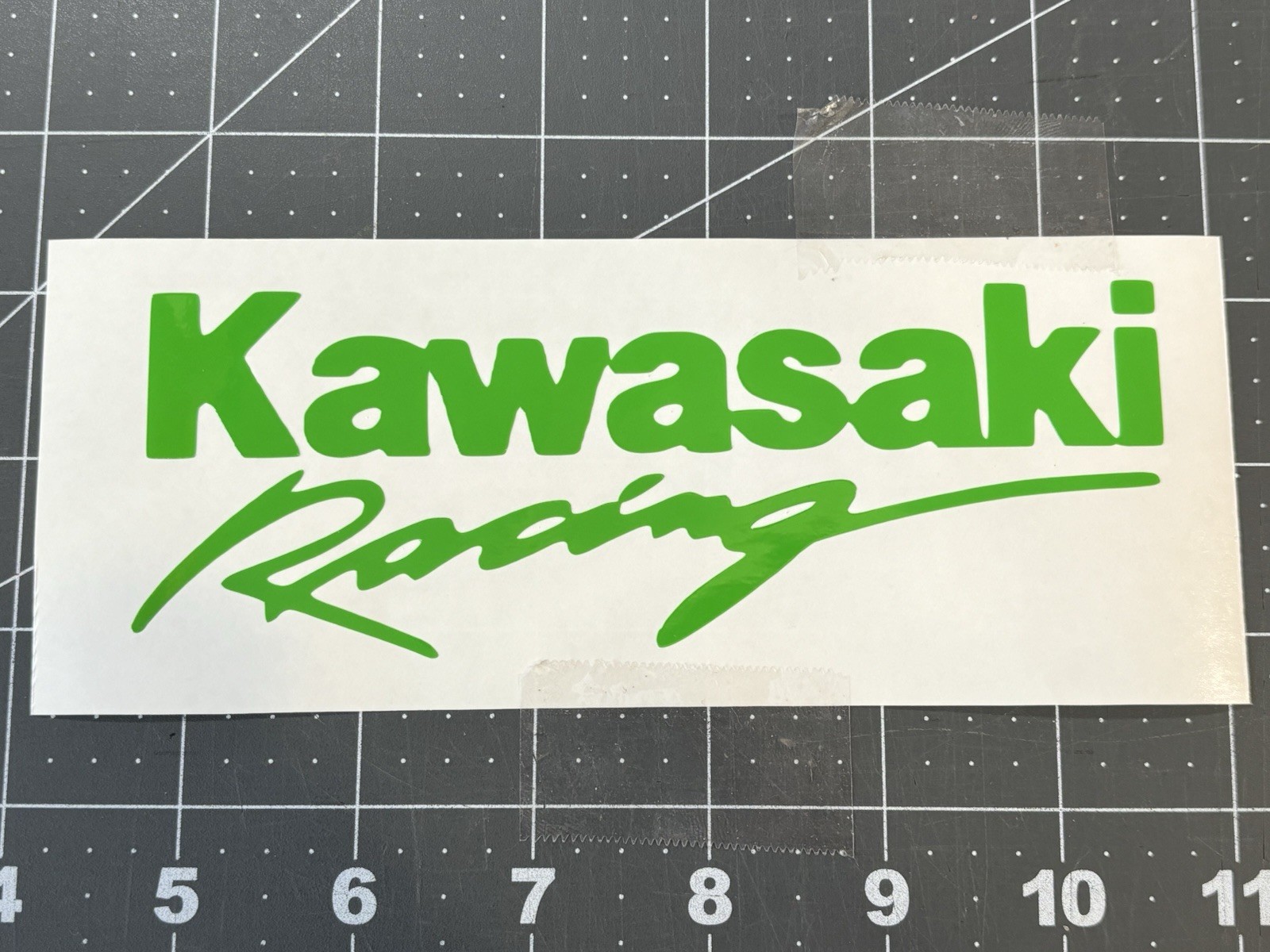 Custom Kawasaki ZX-4RR 2-Layer Die Cut Vinyl Decal Set