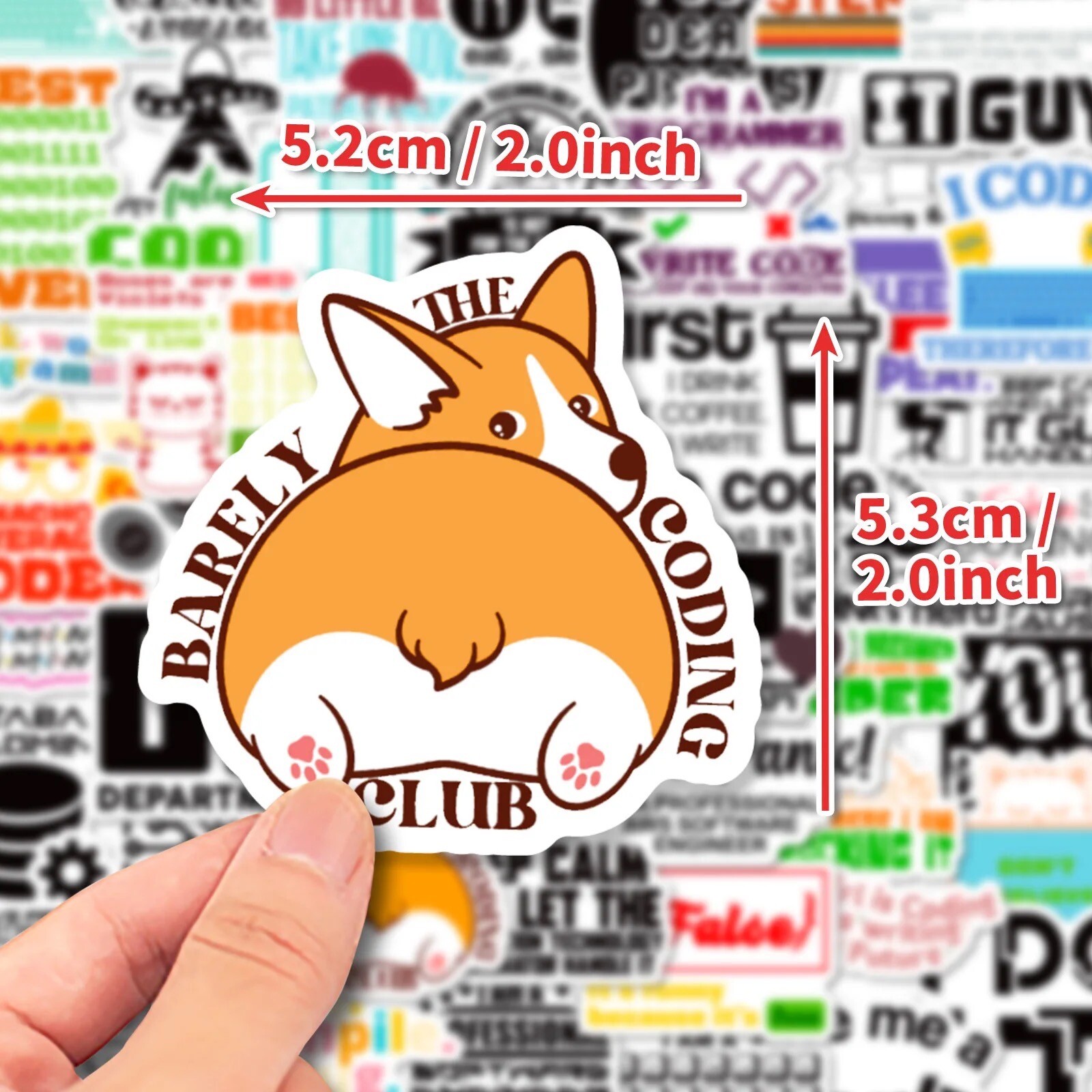 20 Random Programming Computer Stickers Coding Decals Laptop Hydro Free Shipping