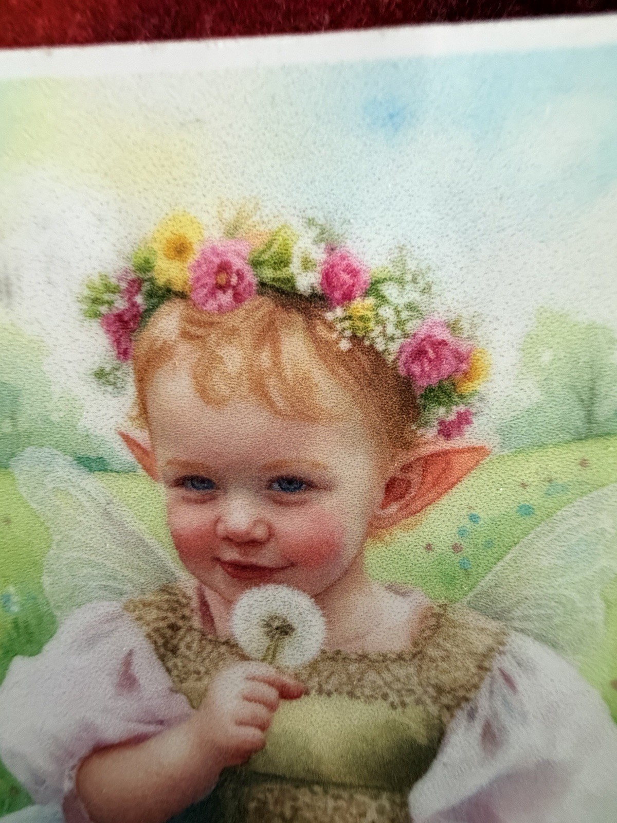 Vinyl Sticker Fairy Child By Sheila Lofgreen