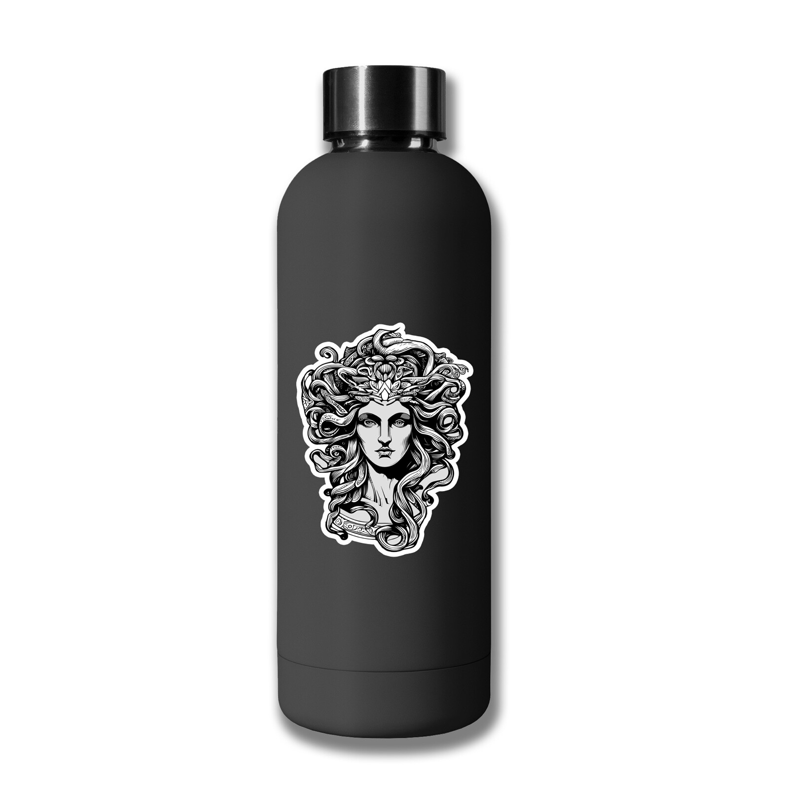Medusa Sticker Wild Hair Snakes Folk Lore Myth Sexy Small Large Decal Stickers