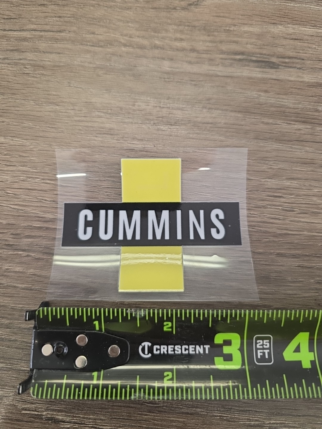 Cummins Diesel Company UV DTF Decal Made In USA Waterproof