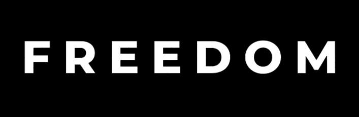 FREEDOM Vinyl Decal Bumper Sticker Car Truck Window Patriotic USA Laptop Art