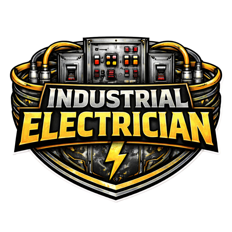 Industrial Electrician UV DTF Decal 3” Hard Hat Toolbox Electrical Worker
