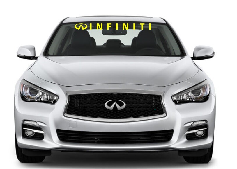 x2 6" 8" 12" 24" 36" INFINITI Vinyl Window Baner Decal Sign , Car Sticker