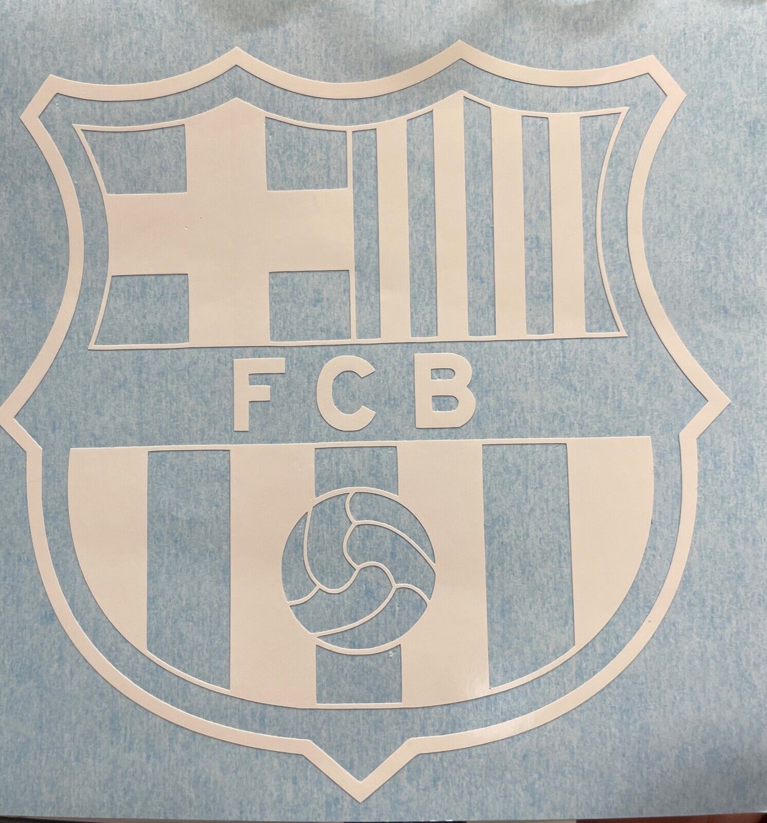 FC BARCELONA Logo Soccer Football Car Window Vinyl Decal Sticker 5”x5"