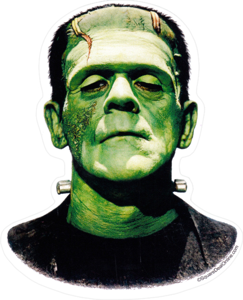 Sticker – Frankenstein's Monster – Classic Horror Movie Halloween Goth