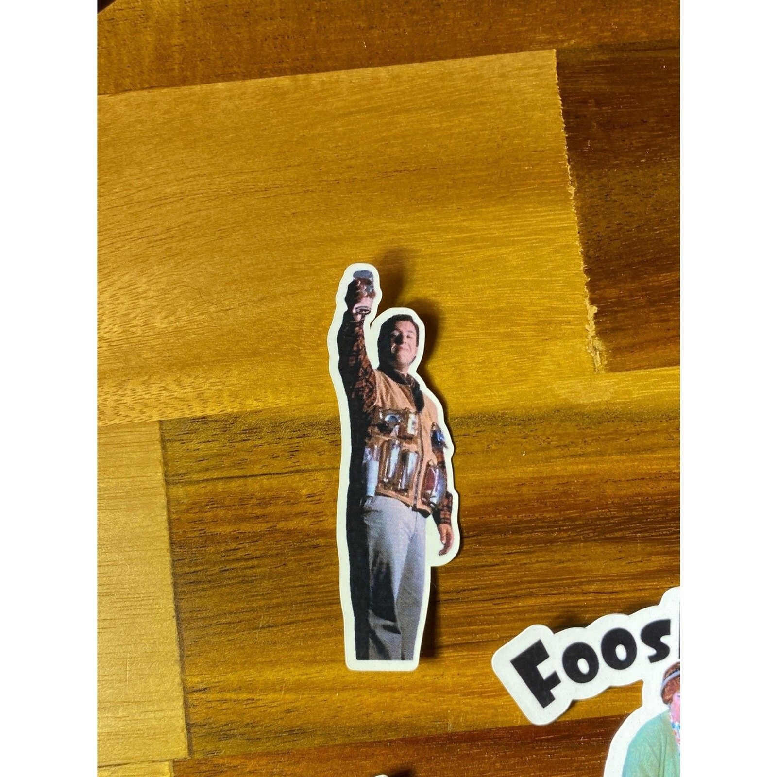 High Quality H2O Waterboy VINYL STICKER Bobby Boucher Movie Inspired Set of 6