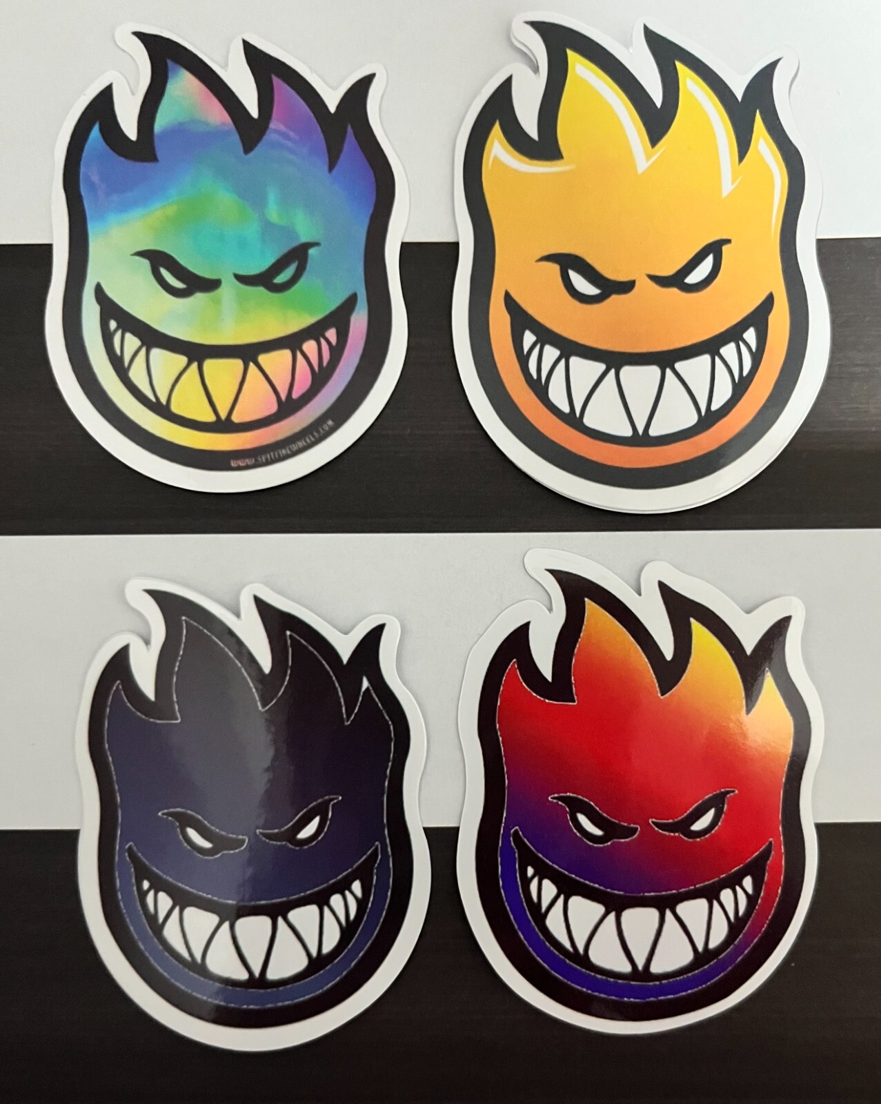 SPITFIRE Ombre " Big Head " Vinyl Decal Sticker Free Ship & Track