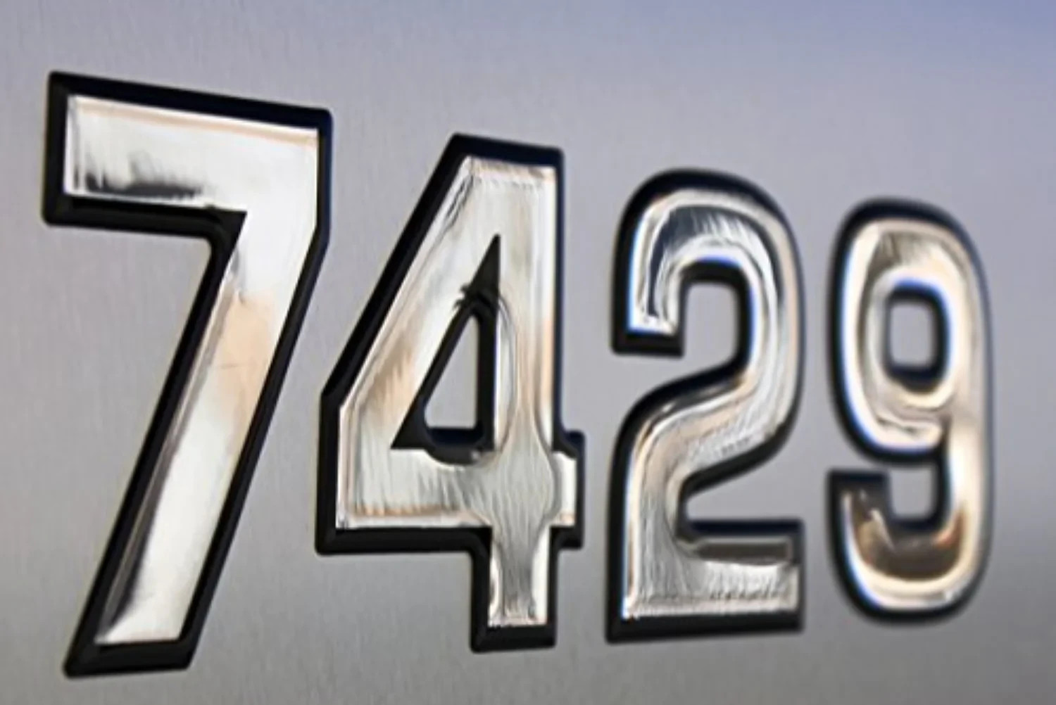 Boat Registration Numbers Vessel Registration Stickers Watercraft 3D Raised