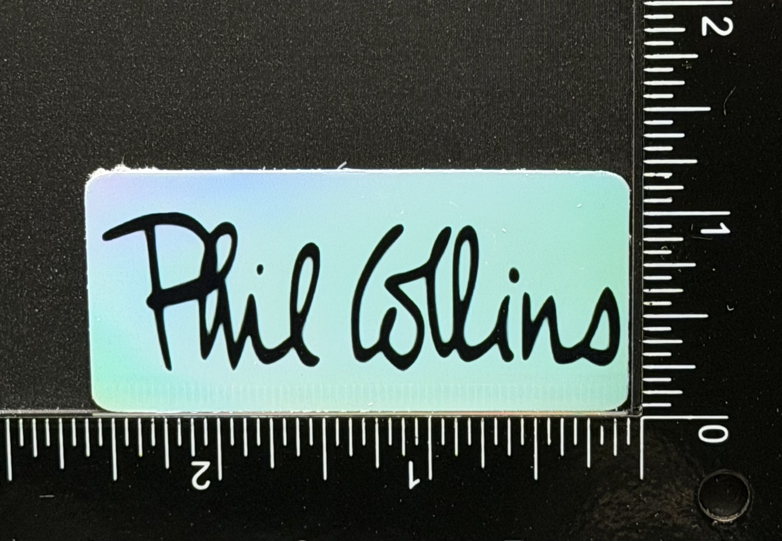 Phil Collins – Music/Band – Sticker – Holographic