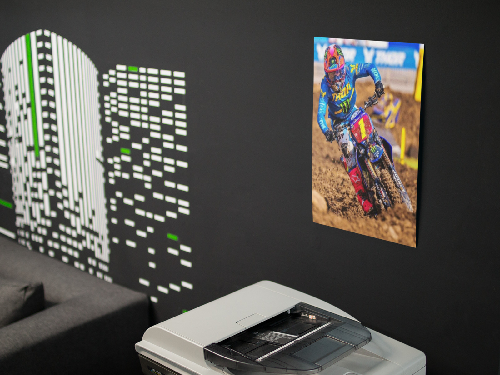 Haiden DEEGAN Motocross Racing Wall Vinyl Decal Poster PRINT Removable Adhesive