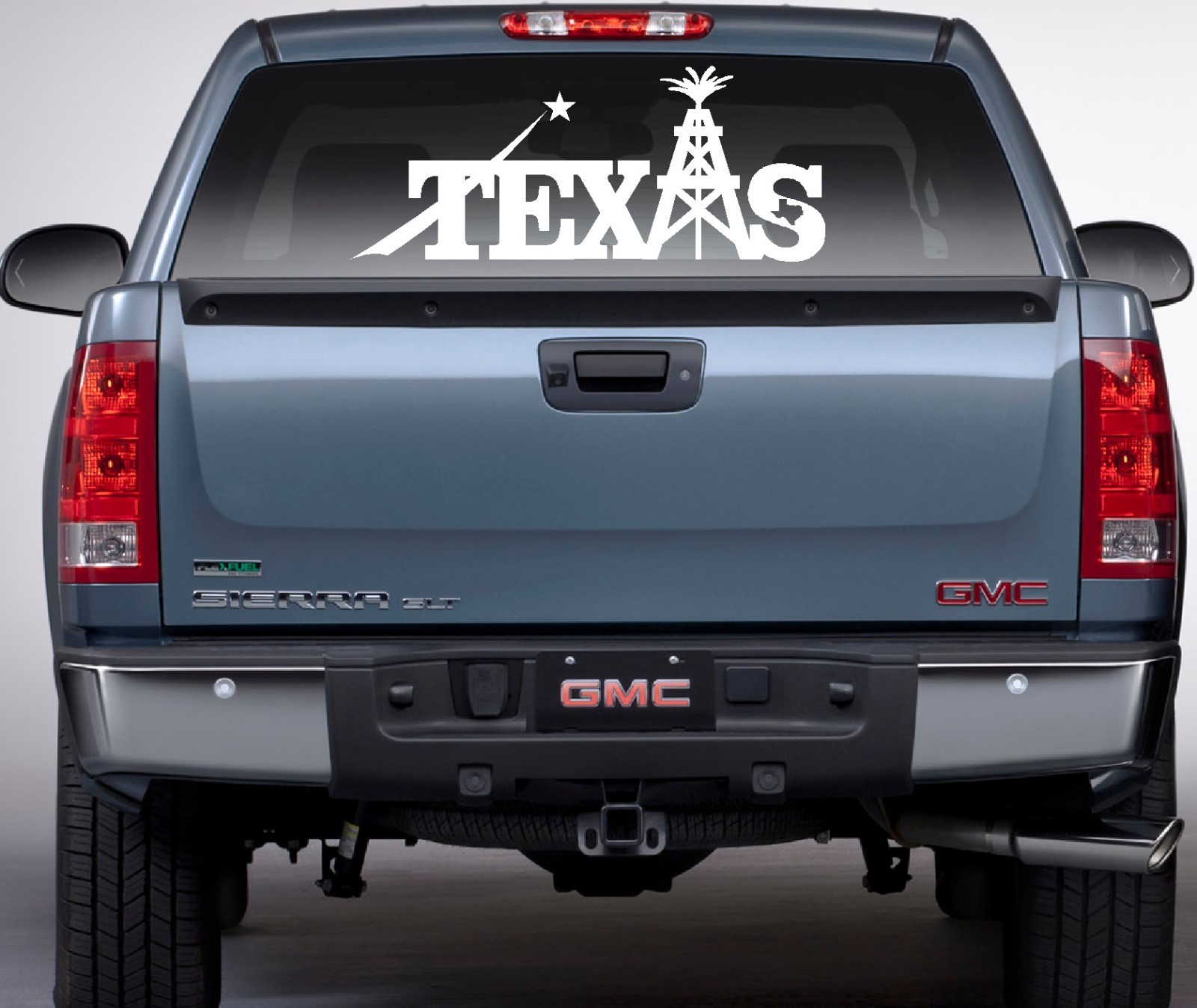 Texas Decal Oil Rig Lone Star Map Swoosh Vinyl Sticker pumping pipeline