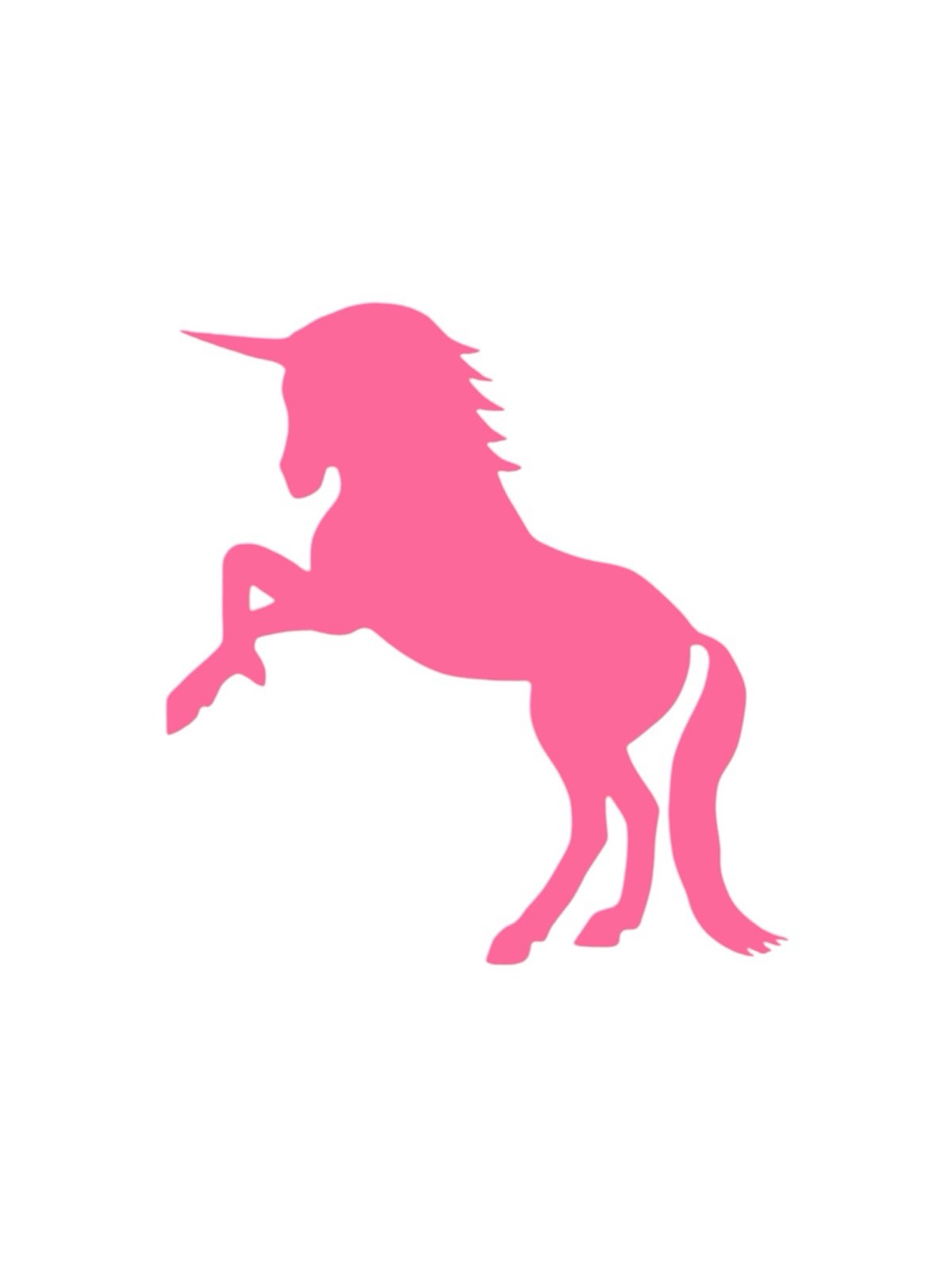 Unicorn design #5 Decal for car Windows Laptops most Smooth Surfaces