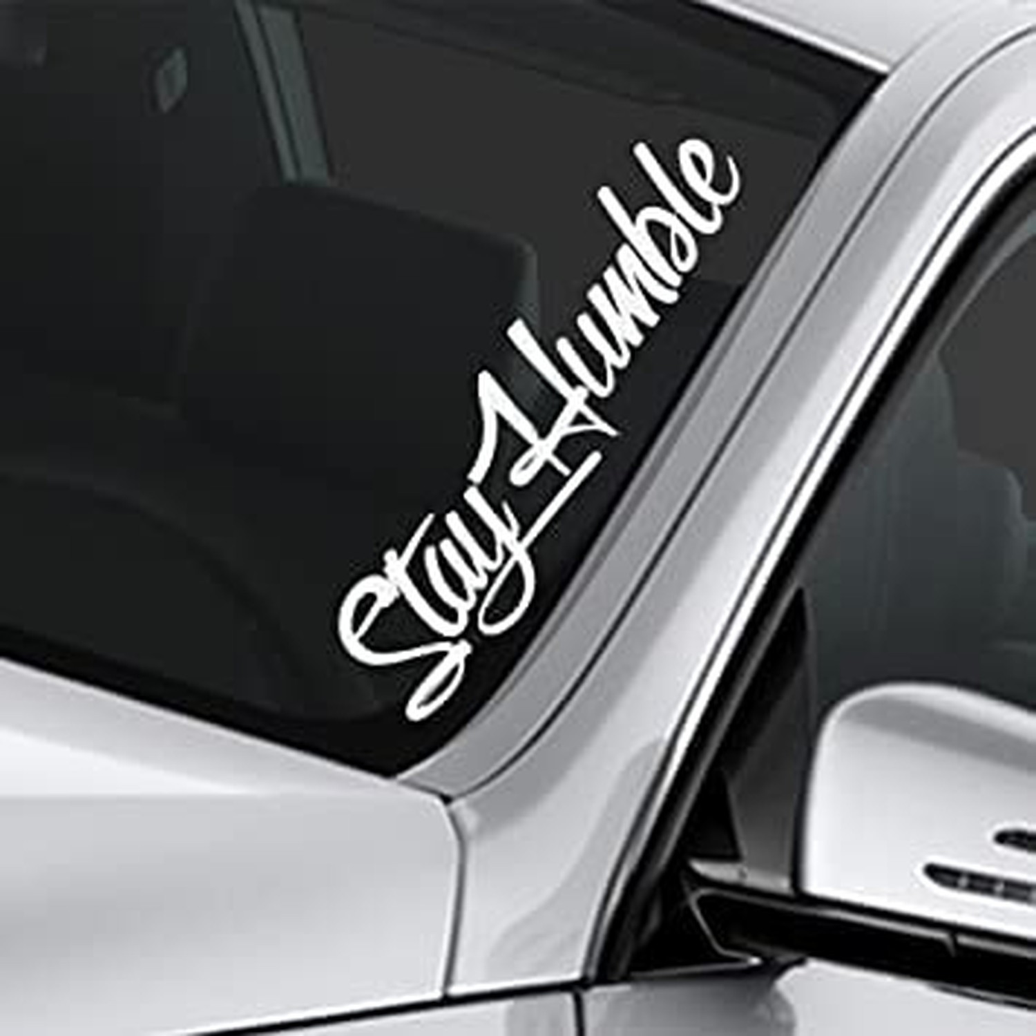 Stay Humble USA Car Sticker Decal, Truck, Windshield Banner Sticker, 22 x 4 I…