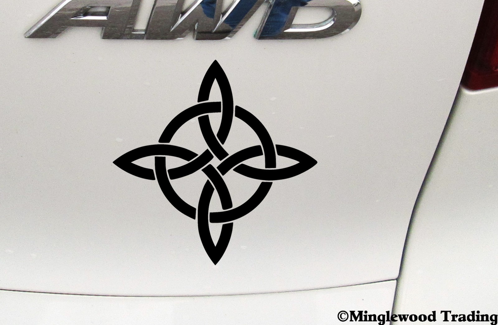 Witches Knot Vinyl Decal Wiccan Symbol Protection Witch's Charm Die Cut Sticker