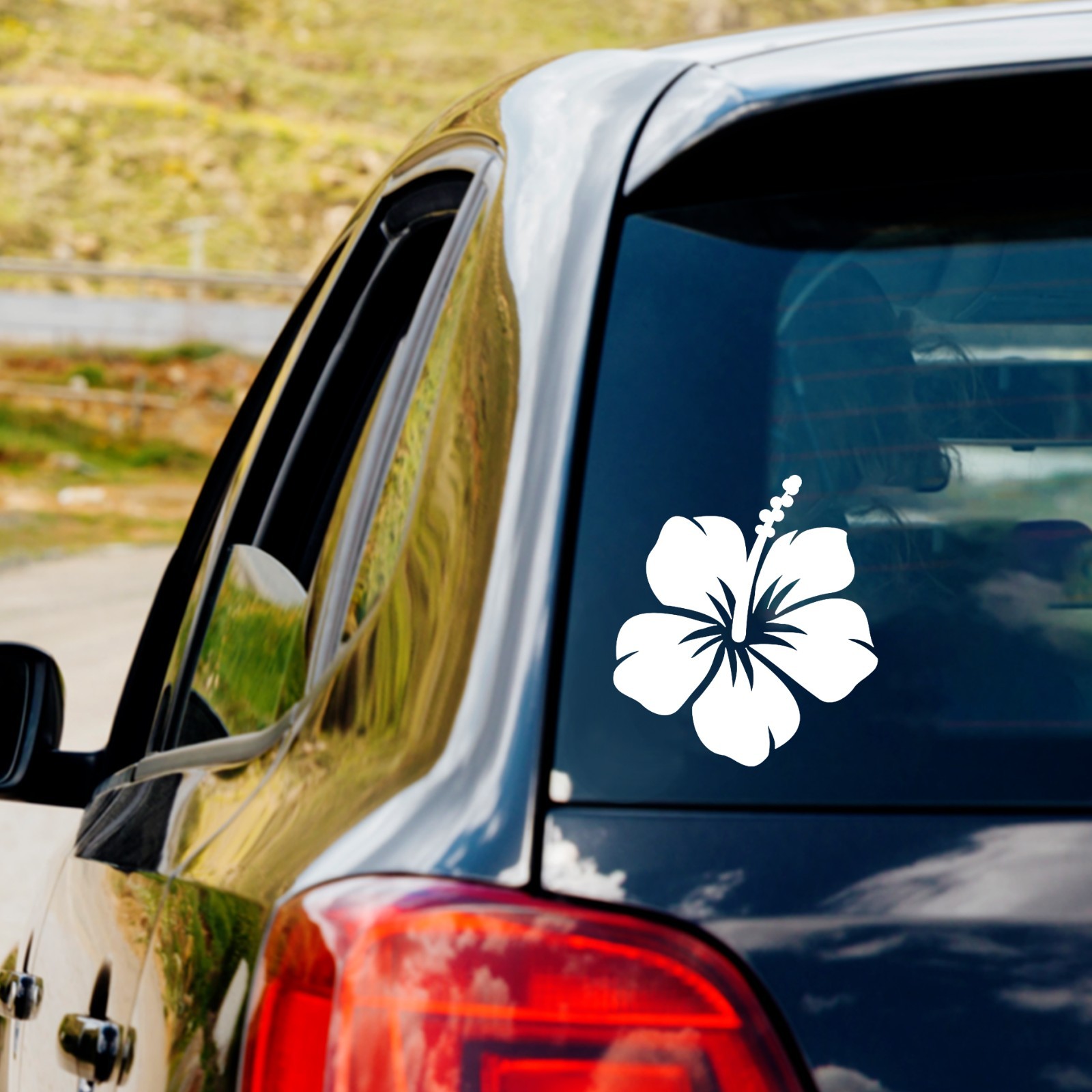 Hibicus Flower Vinyl Decal Sticker Car Truck Window Laptop Tropical