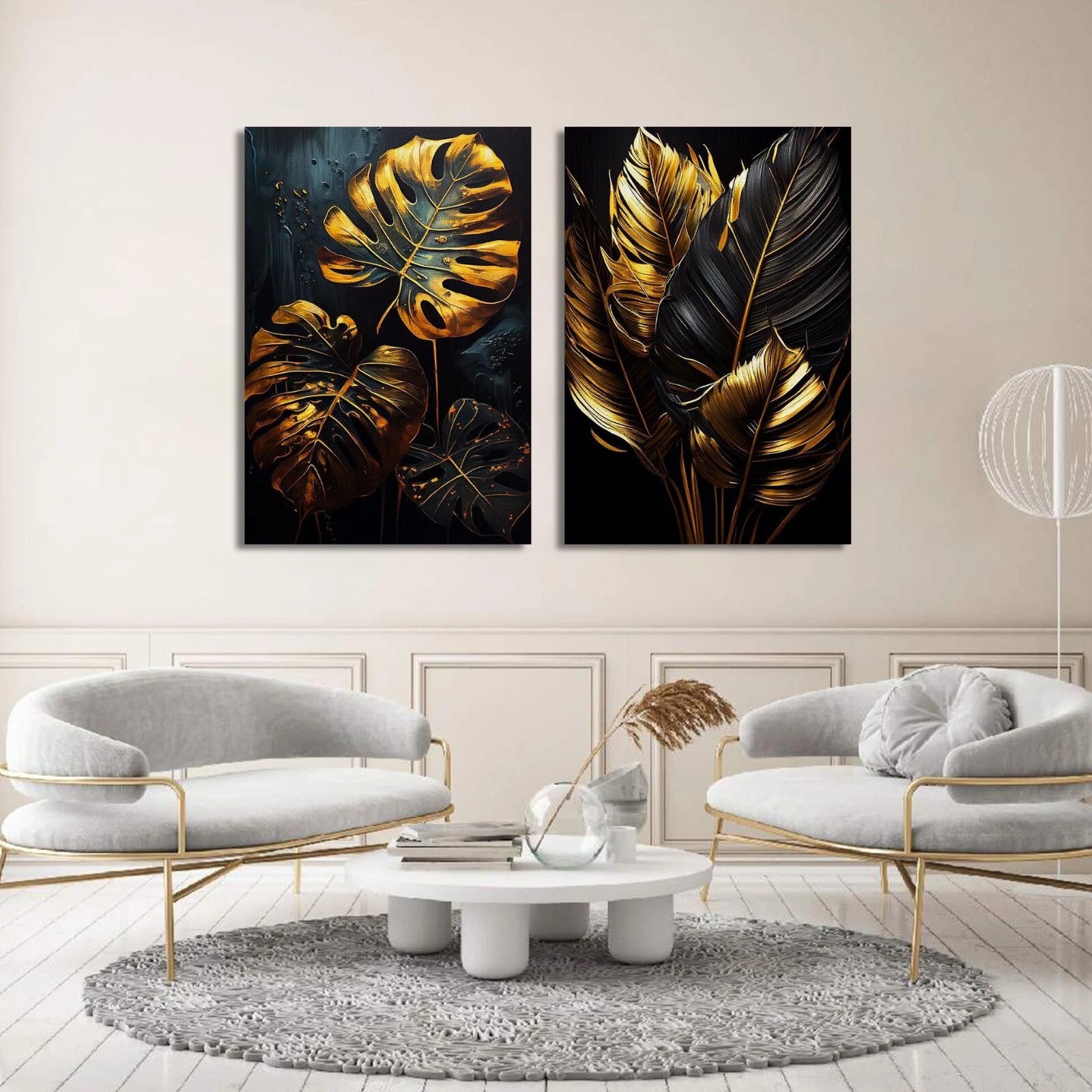 Beautiful printed 2pcs WALL STICKER for any rooms in your home and office