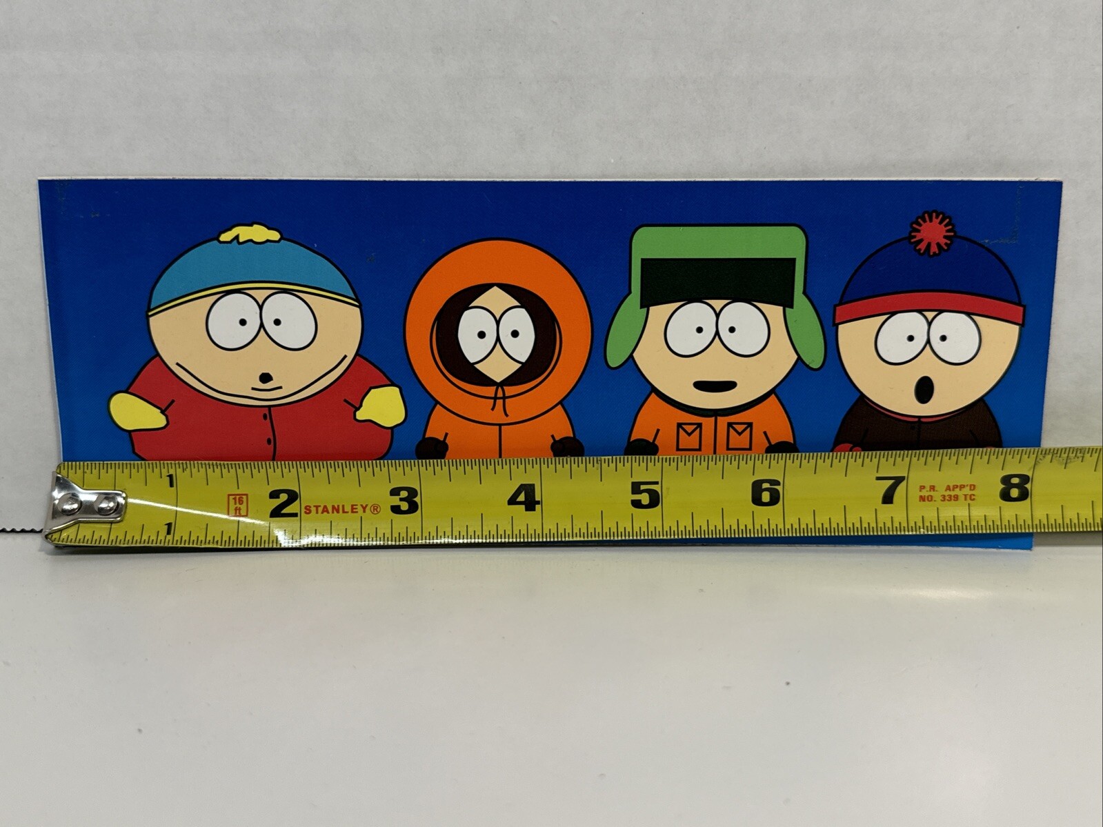 BUMPER STICKER SOUTH PARK KIDS GROUP VINTAGE STICKER 1997 COMEDY CENTRAL 90’s