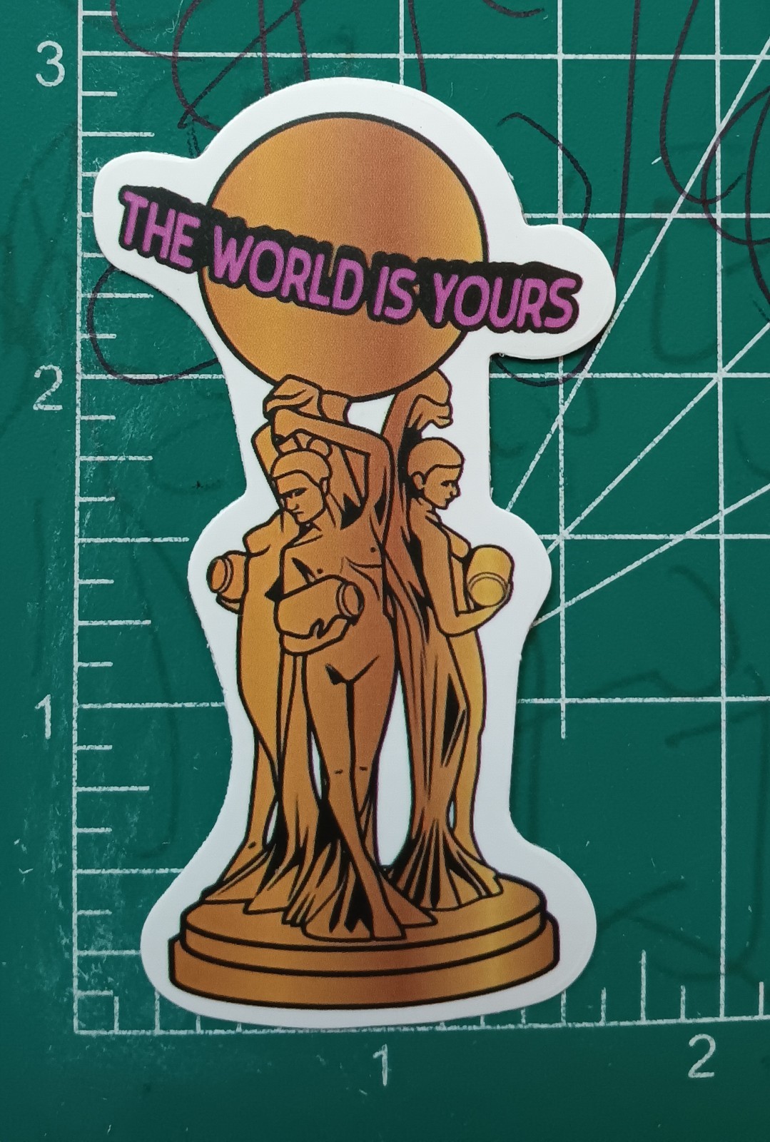SCARFACE THE MOVIE X DIE-CUT STICKER