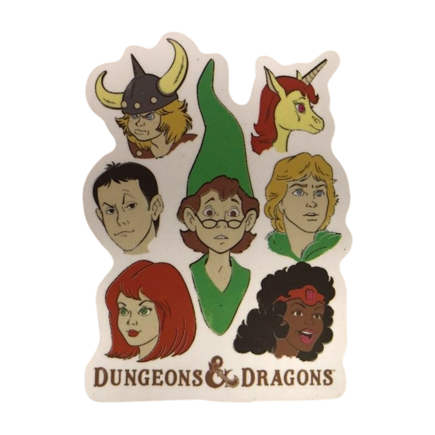 Dungeons & Dragons Characters Sticker