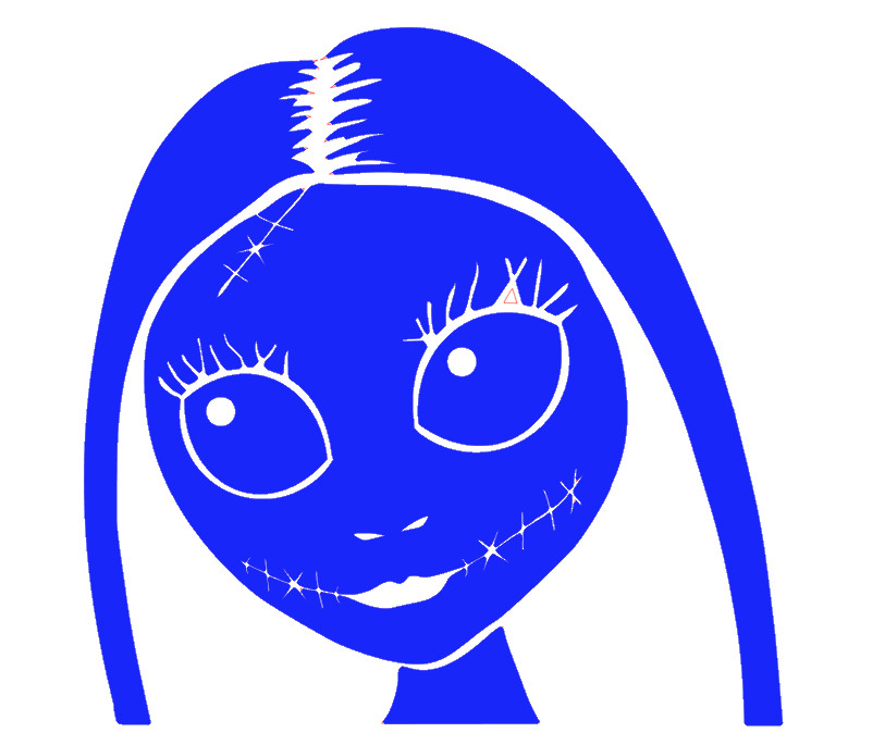 SALLY SKELLINGTON, NIGHTMARE JACK Decal Sticker for Car, Window, Laptop, Tumbler